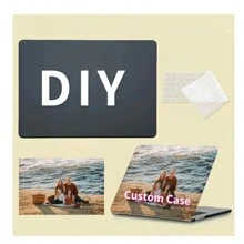 Customized Air 13 Inch Protective Case For 2022, 2021-2018 A2337 M1 A2179 A1932, Plastic Hard Shell And Keyboard Cover Compatible With MACBOOK Air 13.8 Inch, Full Body Design With Bottom Ventilation, Shock-Proof And Stylish, Sturdy Hard PC Material - Unique Personalized Gift Idea - DIY - View 11