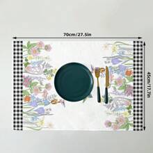 2 件装蜂鸟和花朵图案厨房毛巾，吸水性强，厨房装饰毛巾，邻居礼物，朋友乔迁礼物，母亲礼物，朋友生日礼物