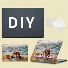 Customized Air 13 Inch Protective Case For 2022, 2021-2018 A2337 M1 A2179 A1932, Plastic Hard Shell And Keyboard Cover Compatible With MACBOOK Air 13.8 Inch, Full Body Design With Bottom Ventilation, Shock-Proof And Stylish, Sturdy Hard PC Material - Unique Personalized Gift Idea - DIY - View 1