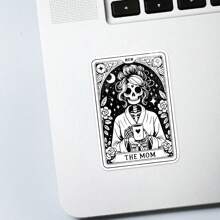 1/2/5 miếng dán Ngày của Mẹ The Mom Life | Miếng dán Vinyl vui nhộn và kỳ quặc cho sổ kế hoạch, nhật ký và máy tính xách tay | Thiết kế dễ thương và ý nghĩa cho người thiền, người đam mê sức khỏe và người yêu sách | , Nhãn dán khẳng định tích cực, nghệ thuật - Nhiều màu - Xem 5