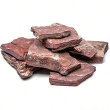 Natural Slate Stone For Aquariums, Fish Tanks, Terrariums, Aquascaping And Amphibian Enclosures, Mix Of Large And Medium Size Rocks - - Red River - View 1