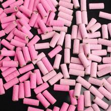 100 件/盒无缝打磨带套件：粉色小型迷你美甲打磨带（带钻头）、电动打磨机指甲打磨头、指甲拆卸砂带、指甲打磨工具 #180/#240 - 粉色 - 查看 3