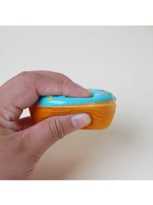 PU 人造甜甜圈道具，创意家居冰箱装饰，假蛋糕和甜点甜甜圈