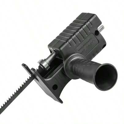 5pcs Set Multifunctional Handheld Reciprocating Saw, Drill-Saw Converter With Saw Blades, For Indoor And Outdoor Woodworking At Home