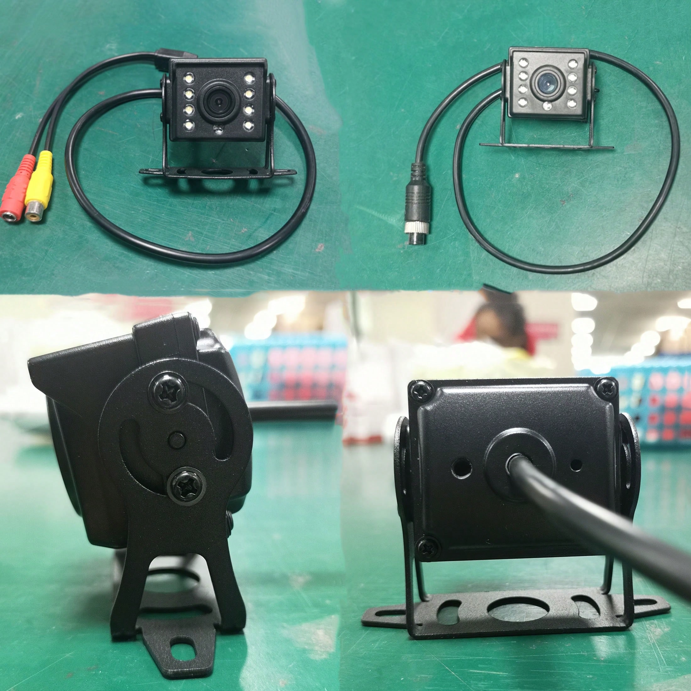 High Definition Backup Camera, 8 LEDs Full-Color Night Vision AHD 720P ...