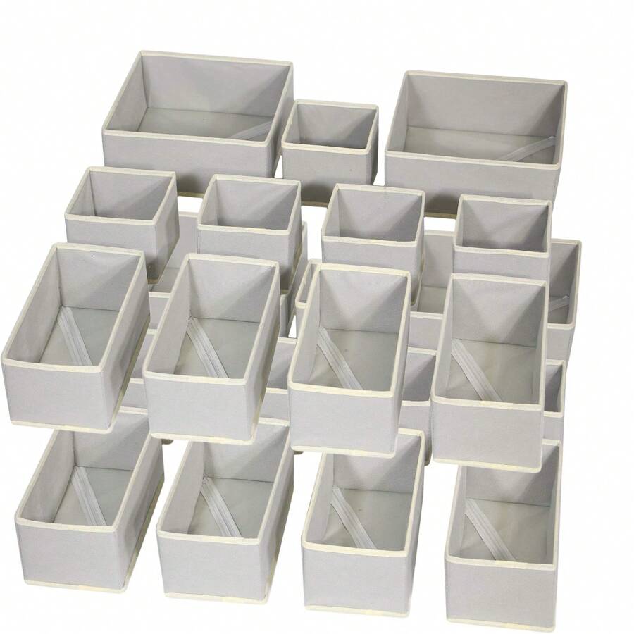 1/3/6/9/12 Packs Simple Style Foldable Cloth Storage Box Closet Dresser Drawer Divider Organizer Basket Bins For Underwear Bras Bedroom, Organizer, Home Storage, White T Shirt Women, Black Pants Women, Ladies Winter Clothes, Dress, Winter Clothes For Ladies, Elegant Woman Dresses, White Shirt For Ladies, Long Sleeve, White Jumpsuit For Women, Spring Dresses For Women, Spring Outfits For Women, Spring, Spring Clothes, Minimalist, Summer Tops