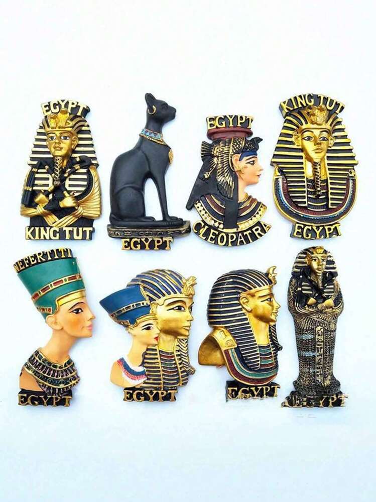 Caïro Egypte Koelkast Magneet 3D Reizen Souvenir Koelkast Decoratie Magnetische Sticker Craft Collectie