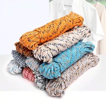 1pc Random Color Portable Outdoor Travel Camping Clothesline, Can Be Freely Adjusted To Control The Length, Travel Accessories, Family Dormitory Clothes Drying