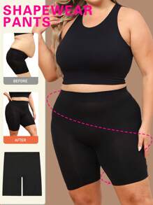 Plus Size Women's High Waist Seamless Yoga Pants, Soft, Breathable, Body-Shaping Bottoms