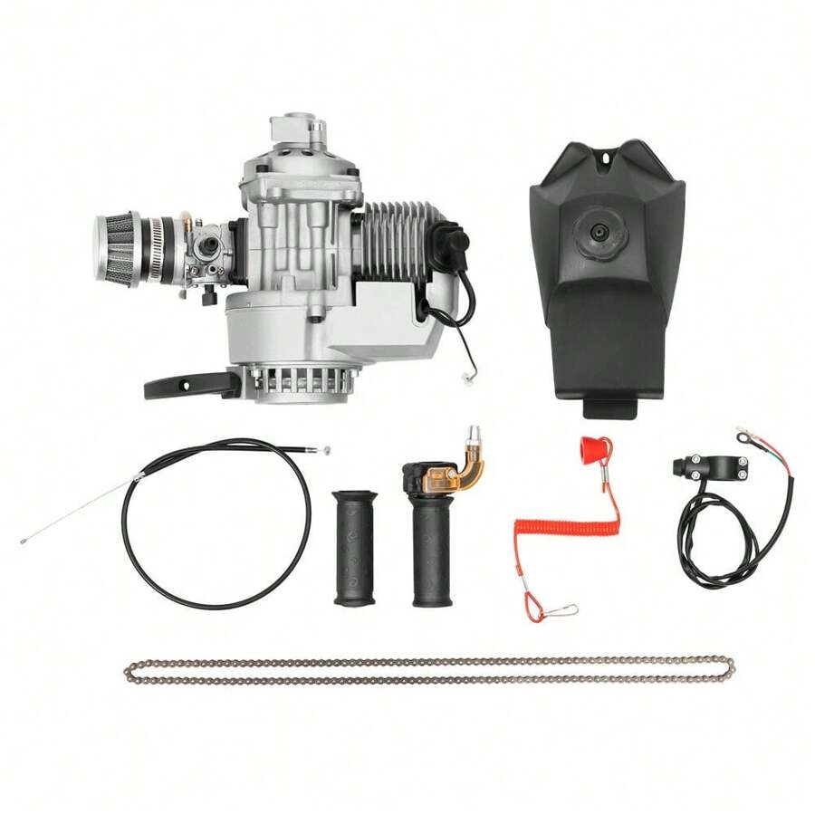 2 Stroke Engine Motor Pull Start For Pocket Mini Quad Bike Dirt Scooter ATV 49cc - 1 - View 1
