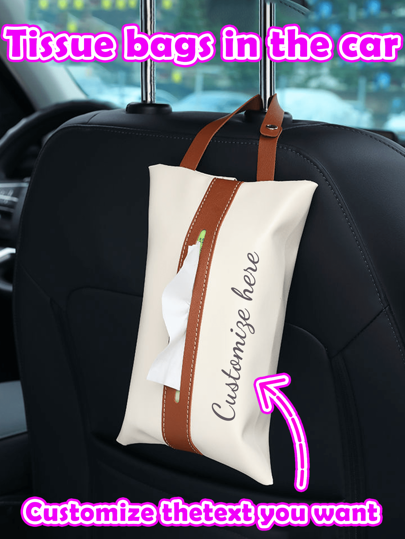 Customizable Personalized Paper Towel Box, Tabletop Living Room Bamboo & Wood Tissue Box, Simple & Elegant, Multifunctional Creative Paper Towel Holder, Tissue Box Organizer For Office, Restaurant, Kitchen, Cafe, Salon And More, Support Customization