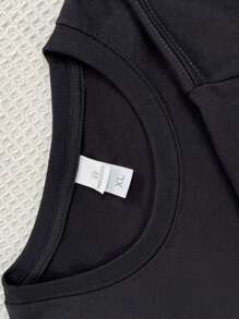 Camiseta con idea de regalo para pacientes con linfoma de Hodgkin que sufren de ganglios linfáticos - Negro - Ver 2