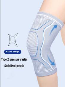 1pc Women & Men Compression Knee Brace,Sports Running Knee Support Compression Sleeve, Knee Braces For Meniscus Tear Pain Relief