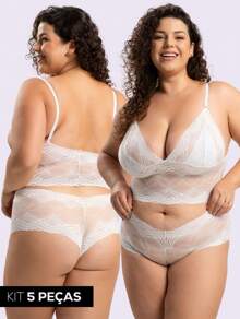 Plus Size Sexy Lingerie - Nhiều màu - Xem 1