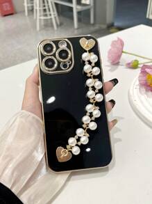 Phone Charm, Phone Lanyard - Black - View 9