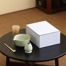 4-Piece Ceramic Matcha Bowl Set: Matcha Bowl, Matcha Whisk, Matcha Whisk Stand, Imitation Song Dynasty Tea Accessories - Multicolor - View 4