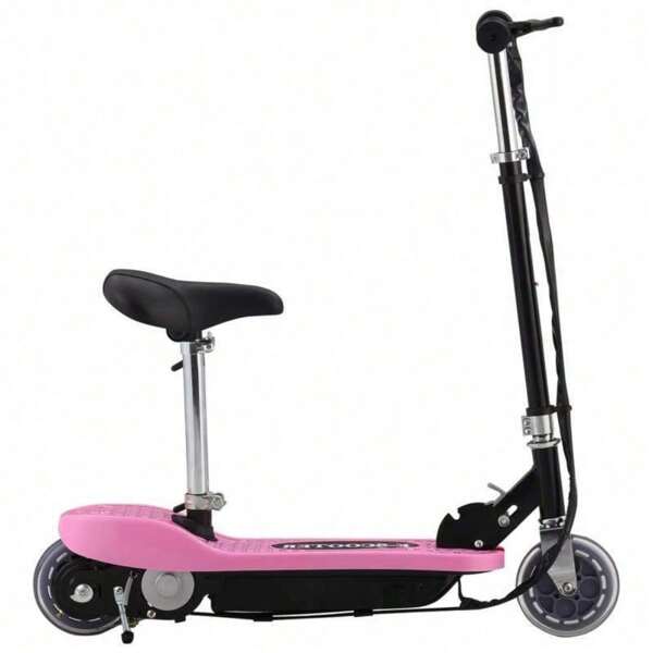 Scooter mit Sitz cool und glücklich Rosa