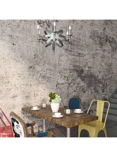 Roll Grijs Cracked Concrete Home Wallpaper Peel Stick Matte Countertop Contact Paper Self Adhesive Removable Vinyl Retro Cement Wand Bedroom Drawers Thick Stickers view 6