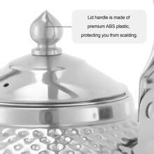 2L Teapot 201 Stainless Steel Water Tea Kettle Induction Cooker Stove Tea Pot - Silver - View 4