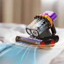 E.LUO 400W ≥10Kpa Bed Vacuum Cleaner With Dust Sensor, UV, Ultrasonic, And High Heat, Handheld Bed Vacuum For Cleaning Beds, Sofas, Carpets, And Cribs. - US A Type Plug(110-127V) - View 4