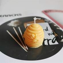 1pc 3D Bee Hive Molds, For Wax Candles, Soap, Bath Bombs, Plaster Crafts