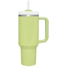 1 Piece,  Compatible With Stanley Cup 40 Oz Stainless Steel Tumbler With Handle And Straw, 40oz Large Capacity Double Wall Vacuum Insulation Thermal Hot And Cold Beverages Flask Water Bottle For Home, Office And Outdoor Activities Camping, Hiking, Driving, And Car Travel, 40 Ounce Portable Reusable Cup Travel Drinkware Coffee Mug With Lid And Straw For Men And Women, Keep Warm Or Cold, Perfect Christmas Gifts, Valentine's Day Gifts, Birthday Gifts, Trek Collection, Easy To Clean - 40 oz - 查看 11