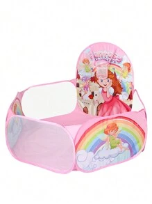 1pc Children's Fabric Ball Pit, Large Capacity Foldable Portable One-Click Storage, Indoor Fun Interactive Playhouse Tent Toy For Toddlers, Boys & Girls, Halloween, Thanksgiving, Birthday Gift, Daycare, Christmas Party (Balls Not Included)