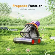 E.LUO 400W ≥10Kpa Bed Vacuum Cleaner With Dust Sensor, UV, Ultrasonic, And High Heat, Handheld Bed Vacuum For Cleaning Beds, Sofas, Carpets, And Cribs. - US A Type Plug(110-127V) - View 8