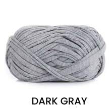Premium Polyester T-Shirt Fabric Crochet & Knitting Yarn - 1Pc, 100G Each, 30m Length - Ideal For DIY Projects, T-Shirts, Slippers & Baskets, Fabric Strip Handmade Weaving Diy Bag, Shoe, Carpet, Organizing Basket Thread