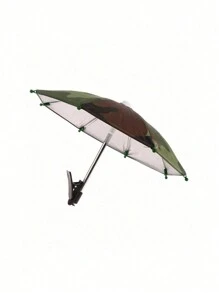 1/2 件手机夹雨伞手机遮阳伞手机伞遮阳伞，户外防水遮阳伞带手机支架，防紫外线迷你小雨伞，手机迷你雨伞保护您的手机免受雨水和阳光的侵袭，小雨伞 + 配件旅行配件旅行必备品海滩夏季学校配件返校用品返校用品 - 彩色 - 查看 14