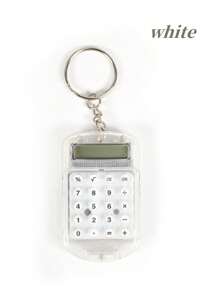 1 pieza Llavero con miniatura de calculadora de tapa abatible de moda y creativa, casual, regalo del Día de San Valentín, regalo para amigos (llave no incluida), accesorio de coche, adorno de bolso, escuela