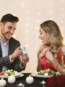 1PC Velvet Jewelry Ring Box, 3-Slot Hexagonal Ring Gift Box Vintage Ring Display Stand For Wedding Ceremony Proposal Valentine's Day Gift (Black,3 Slots) Sun Travel Cool Back To School - Black - View 6