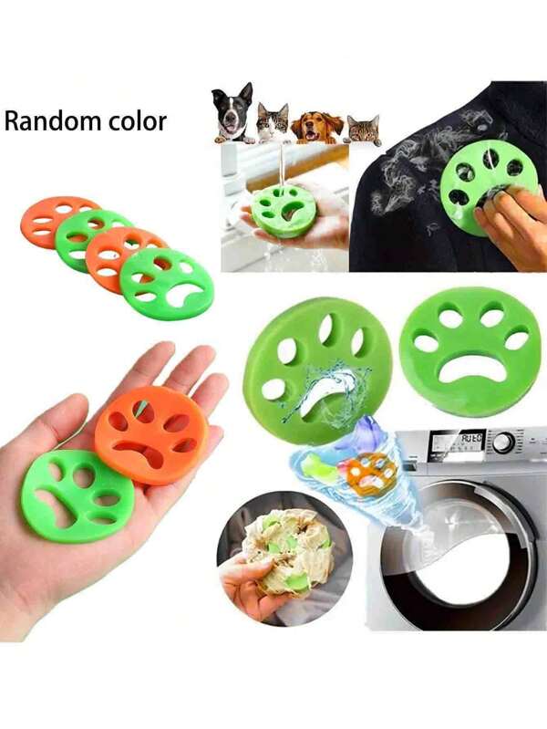 1/2/3/5/8/10 peças Removedor de pelos de animais de estimação, Acessório para máquina de lavar, Lavadora de pelos de animais de estimação reutilizável, Removedor de pelos de animais de estimação reutilizável para lavanderia, Removedor de pelos de fiapos de cães e gatos, Secadora de roupas reutilizável para limpeza, Bolas removedoras de fiapos de silicone não elétricas reutilizáveis para fácil remoção de pelos de animais de estimação na lavanderia, Secadora de roupas Catcherm