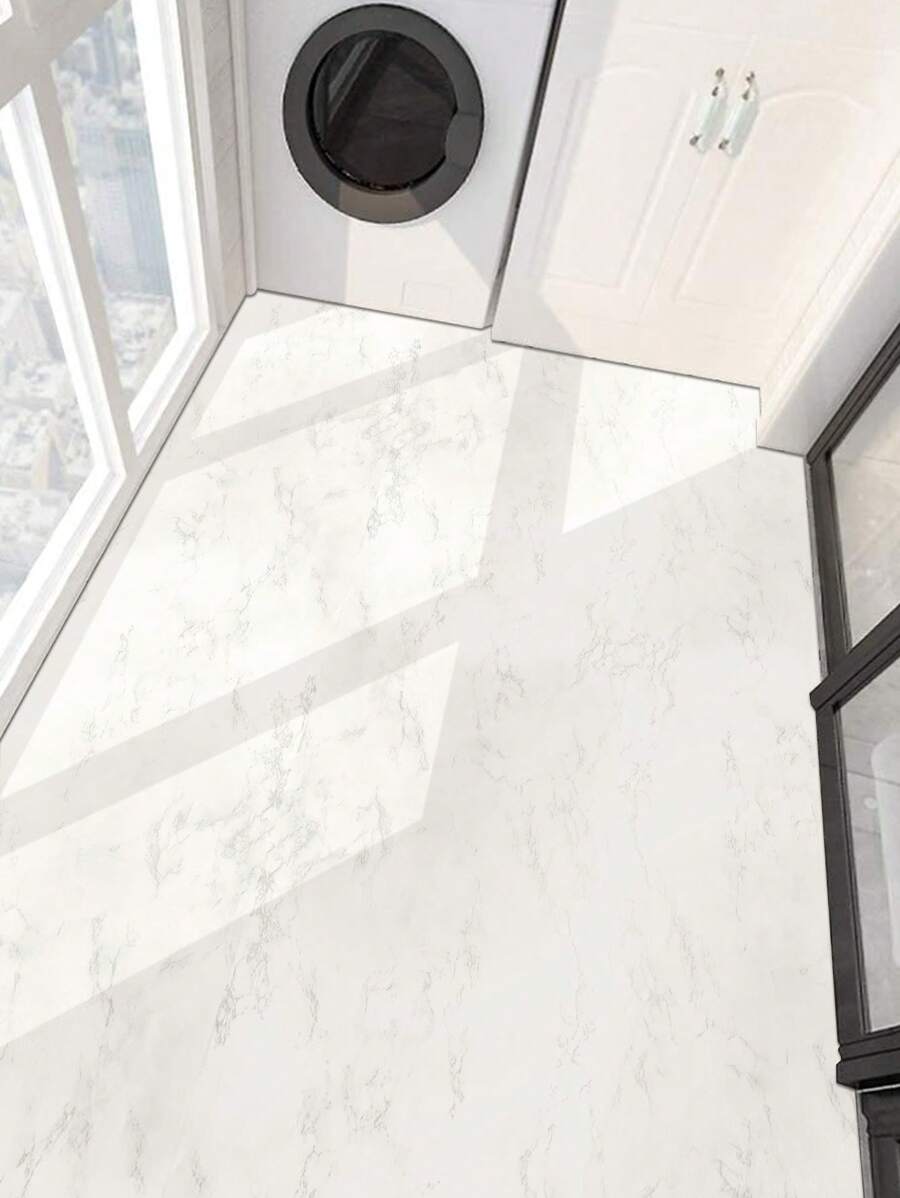 1M/3M/5M/10M Matte Marble Grain Self Adhesive Wallpaper, Non-Slip Waterproof Home Decor Floor Wall Renovation, Stickers, Wall Decal, Vinyl Decal For Home Decorations, Spring Decoration Items Refresh Your Home, Festival Decoration Stickers Gifts Birthday Graduation Floor Tiles Flooring Floor Tiles Self Adhesive Floor Tiles Peel Stick Living Room Decor Room Decor Kitchen - Multicolor - View 1