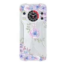 INSTACASE Funda Compatible con Cubot Flor, Protector para Cubot Flores uso rudo, Case para Cubot Flores Lila, Carcasa para Cubot Para Mujer, a Prueba De Golpes TPU. - Transparente - Ver 1