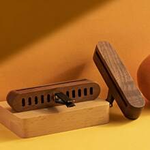 Wood Car Air Freshener Diffuser Clip-Aromatherapy Dispenser, Diffuser Wood, Fragrance Box, Aromatherapy, Soothing Aroma Release From Car Air Conditioning Outlet, Decorative Automotive Accessories,Car Breeze System