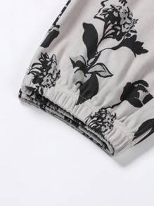 2pcs/Set Women V-Neck Pajamas, Long Sleeve Top & Pants Soft Homewear Sets, Spring & Autumn, Two Pieces Set, Fall Winter Clothes