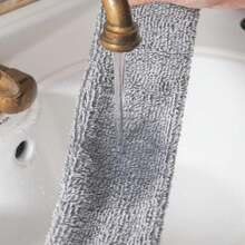 51.2英寸超长地板除尘掸，带延长杆，可弯曲超细纤维头，可水洗，适用于高天花板和吊扇清洁