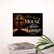 "Minister" Inspirational Canvas Wall Art-Christian Bible Scripture Poster, 1 Pc Keywords Wooden Framed Canvas Painting-Thickness 2.25cm/0.9Inch, Home Gift Decoration, Room Decoration Aesthetic, Wall Decoration Art, Perfect Gift, Autumn And Winter Wall Decoration, Living Room Decoration, Bedroom Decoration, Kitchen Decoration, Entry Decoration, Bathroom Decoration, Direct Wall Painting, High Quality Wall Painting Poster