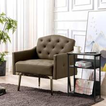 Vintage Slim Side Table, 3-Tier Modern End Table For Narrow Spaces, 24.6" Height, Small Nightstand With Storage Shelf & Magazine Rack, Space-Saving Design For Sofa Or Bedside Grey - 黑色 - 查看 2