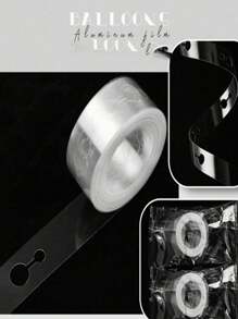 2 peças Corrente de Balão com Duplo Furo de 5m, Suporte de Balão de Látex para Decoração de Casamento, Aniversário, Cenário de Festa, Natal