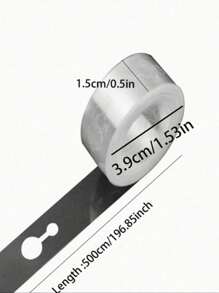 2 peças Corrente de Balão com Duplo Furo de 5m, Suporte de Balão de Látex para Decoração de Casamento, Aniversário, Cenário de Festa, Natal