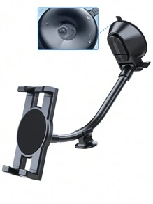 Suction Cup Car Phone Holder, Applicable For Windshield/Dashboard/Window, Suitable For Cars And Trucks - Black - View 12