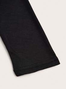 Women's Casual Jacket Open Front Lightweight Long Sleeve Button Down Loose Solid Outwear Spring/Summer - Black - View 6