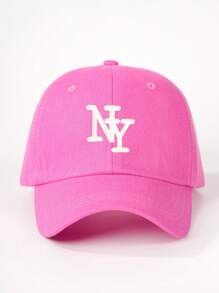 1pc Outdoor Embroidered NY Baseball Cap, Adjustable Sun Protection Casual Hat Suitable For Spring Autumn Travel, Fashion Versatile Sunshade For Men, Y2K Style - Baseball Cap - View 16