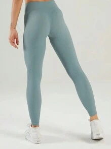 3pcs High Waist Tight Leggings, Sports Running Workout Fitness Yoga Pants For Women Gym