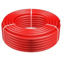 100FT-500FT PEX-B & PEX-A  Pipe 3/4" With Pipe Cutter And Clamp Hot And Cold Compatible Flexible Leakproof And Frostproof Suitable For Water Supply Radiant Floor Heating Solar Heating White & Red & Blue - PEX-B Pipe Red 100 ft Non-oxygen barrier - 查看 8