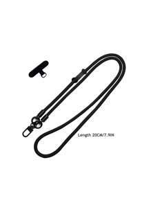 1 Długość 120CM Wielofunkcyjny Crossbody Telefon Komórkowy Smycz, Aparat, Czajnik Smycz, Mężczyźni I Kobiety Wspinaczka Zewnętrzna, Codzienne Wyjście, Modne Kolokacje, Gruby Nylon Materiał, Mocny
