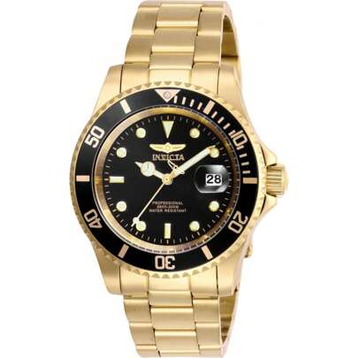 Invicta 26975 Men's Pro Diver Quartz Yellow Gold Bracelet Watch