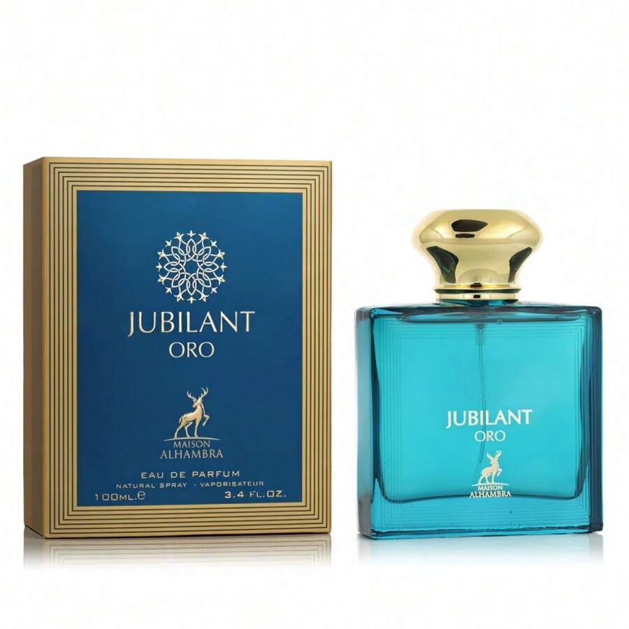 Maison Alhambra Jubilant Oro 100ML Unisex Eau De Parfum - Inspired By Eros - Không có - Xem 1